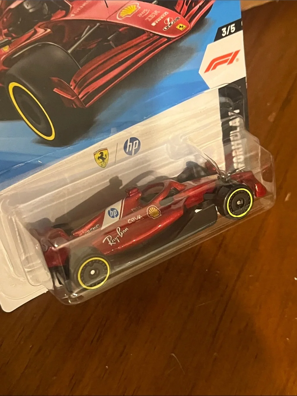 Hot Wheels Scuderia Ferrari HP Formula 1 Toy Car new 1/64